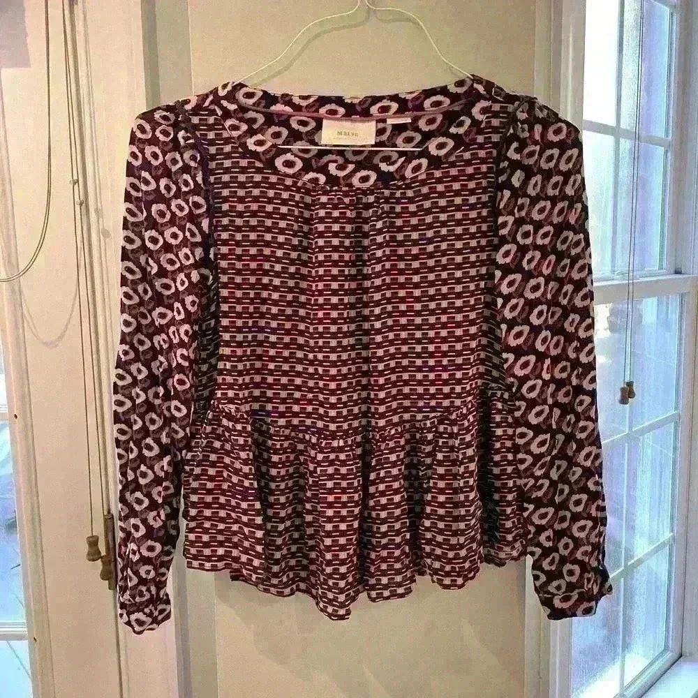 Maeve by Anthropologie Blouse Size XSmall